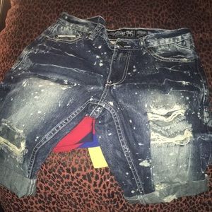 jean shorts